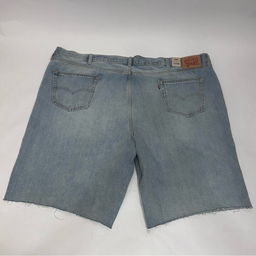 Levis‎ 469 Loose Stretch Denim Wash Shorts - Picture 3 of 9